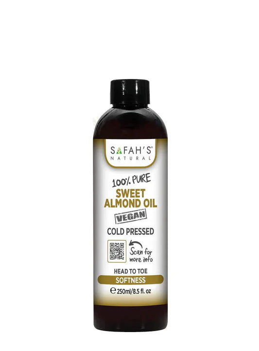 SAFAH'S SWEET ALMOND OIL 250ML - Kashmir Watan Foodstores