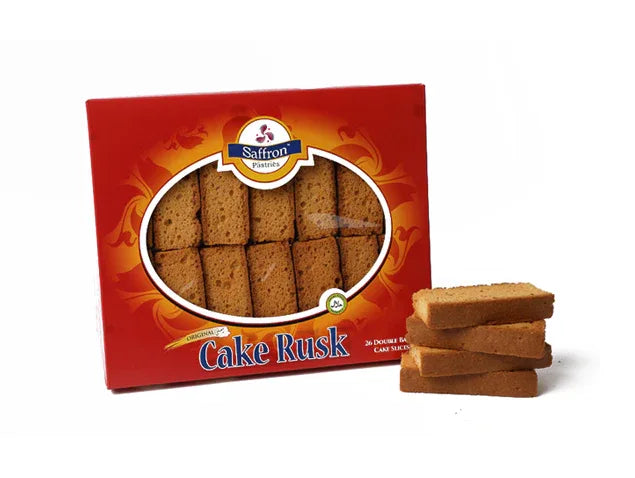 SAFFRON CAKE RUSK 26PCS - Kashmir Watan Foodstores