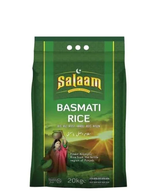 SALAAM BASMATI RICE 20KG - Kashmir Watan Foodstores
