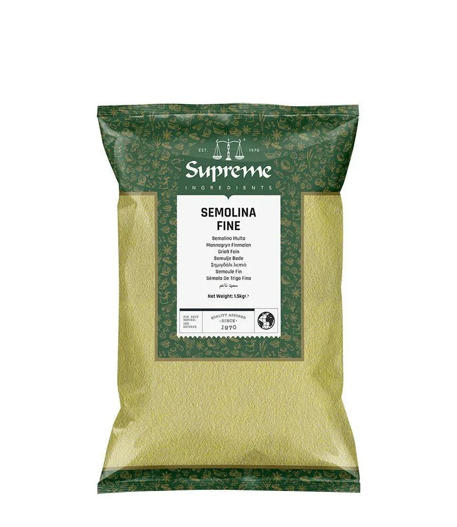 SQ SEMOLINA FINE 1.5KG - Kashmir Watan Foodstores