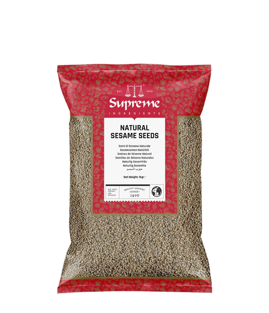 SQ SESAME SEED NATURAL 1KG - Kashmir Watan Foodstores