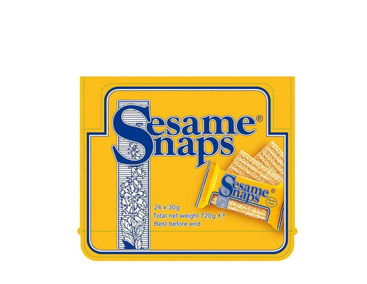 SESAME SNAPS 24X30 GLUTEN FREE - Kashmir Watan Foodstores