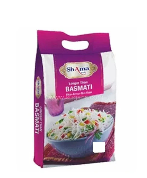 SHAMA XL BASMATI RICE 10KG - Kashmir Watan Foodstores