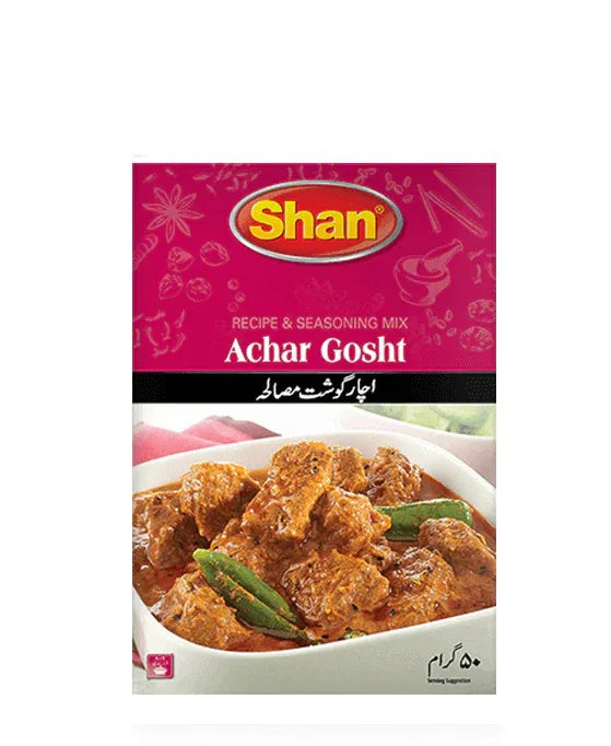 SHAN ACHAR GOSHT MASALA 50G - Kashmir Watan Foodstores