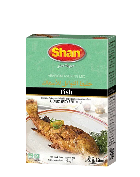 SHAN ARABIC FISH MASALA 50G - Kashmir Watan Foodstores