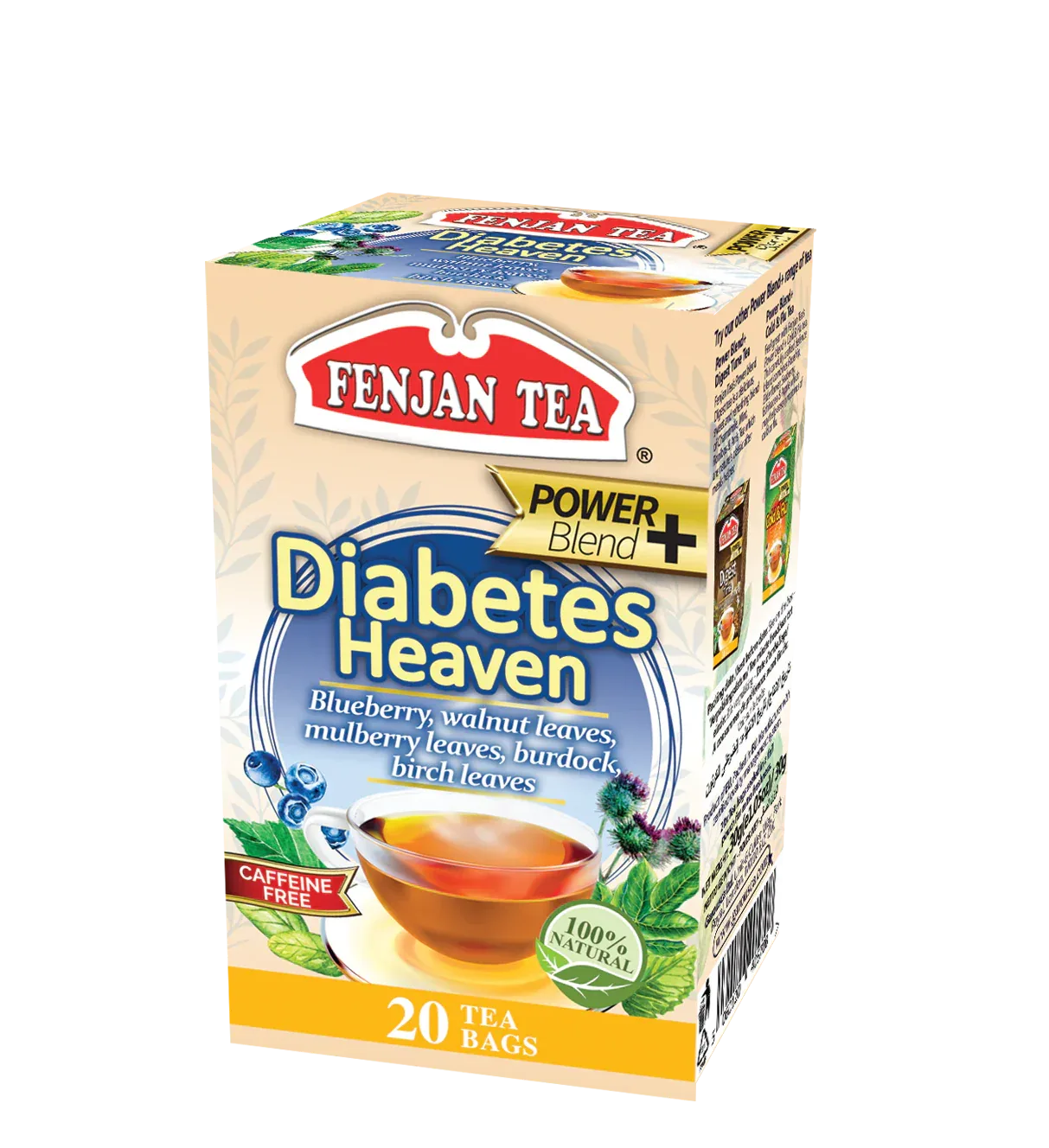 FENJAN DIABETES HEAVEN TEA 20Bags - Kashmir Watan Foodstores
