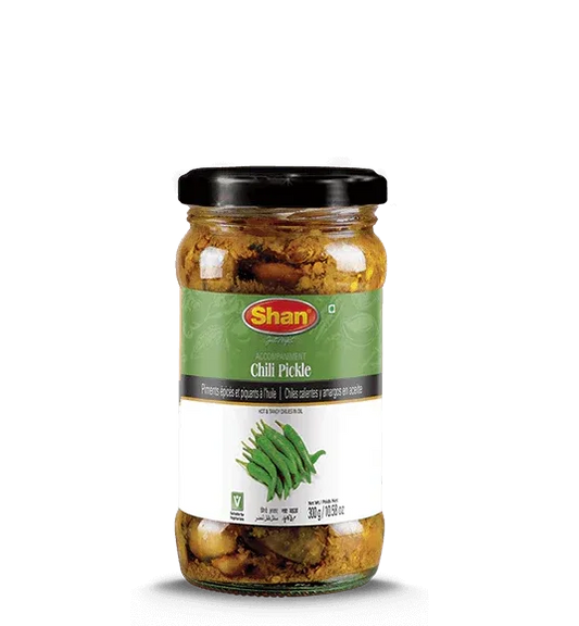 SHAN CHILLI PICKLE 300G - Kashmir Watan Foodstores