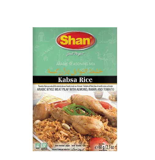 SHAN KABSA RICE MASALA 60G - Kashmir Watan Foodstores