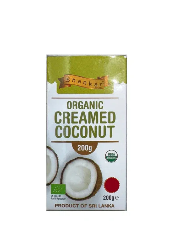 SHANKAR ORGANIC CREAM COCONUT 200G - Kashmir Watan Foodstores