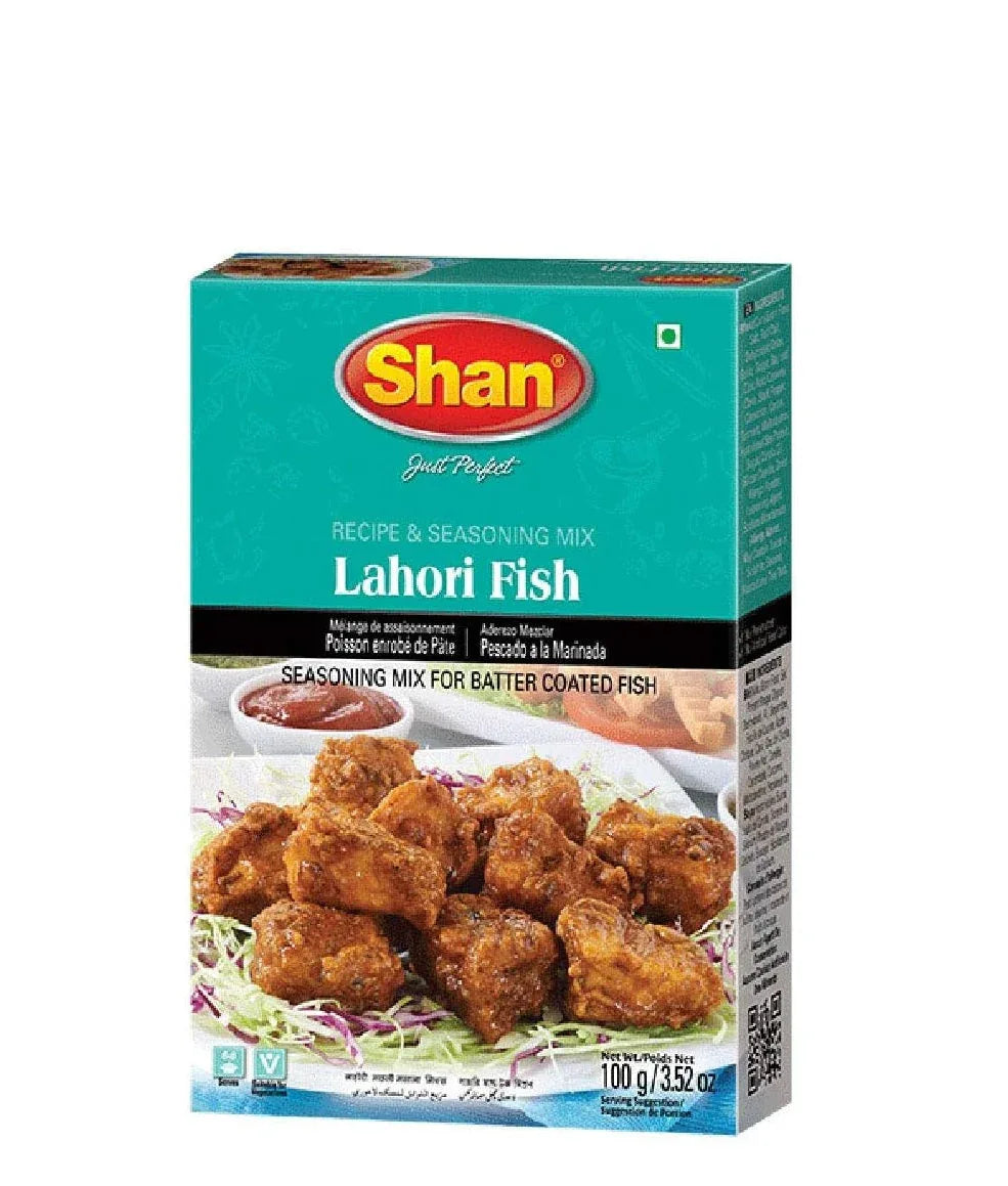 SHAN LAHORI FISH MASALA 100G - Kashmir Watan Foodstores