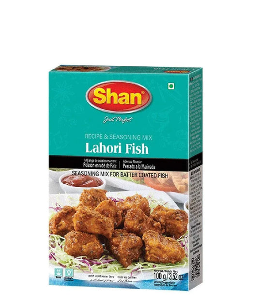 SHAN LAHORI FISH MASALA 100G - Kashmir Watan Foodstores