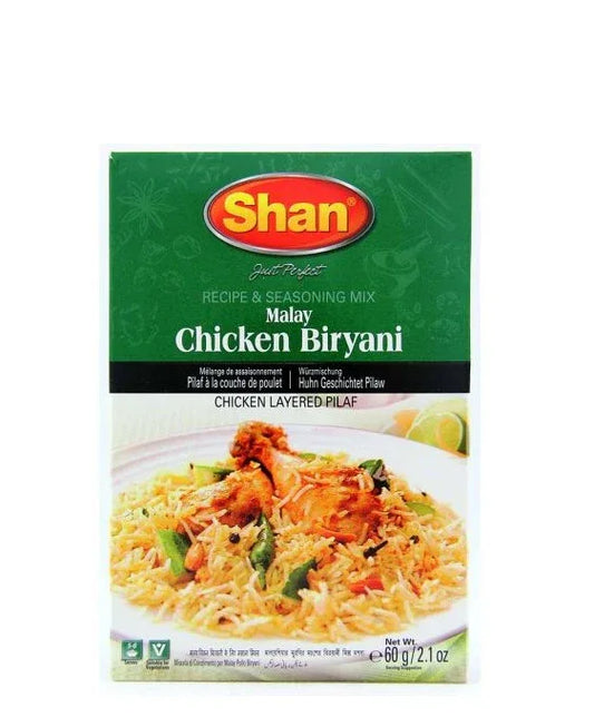 SHAN MALAY CHICKEN BIRYANI 60G - Kashmir Watan Foodstores