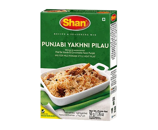 SHAN PUNJABI YAKHNI PILAU 50G - Kashmir Watan Foodstores