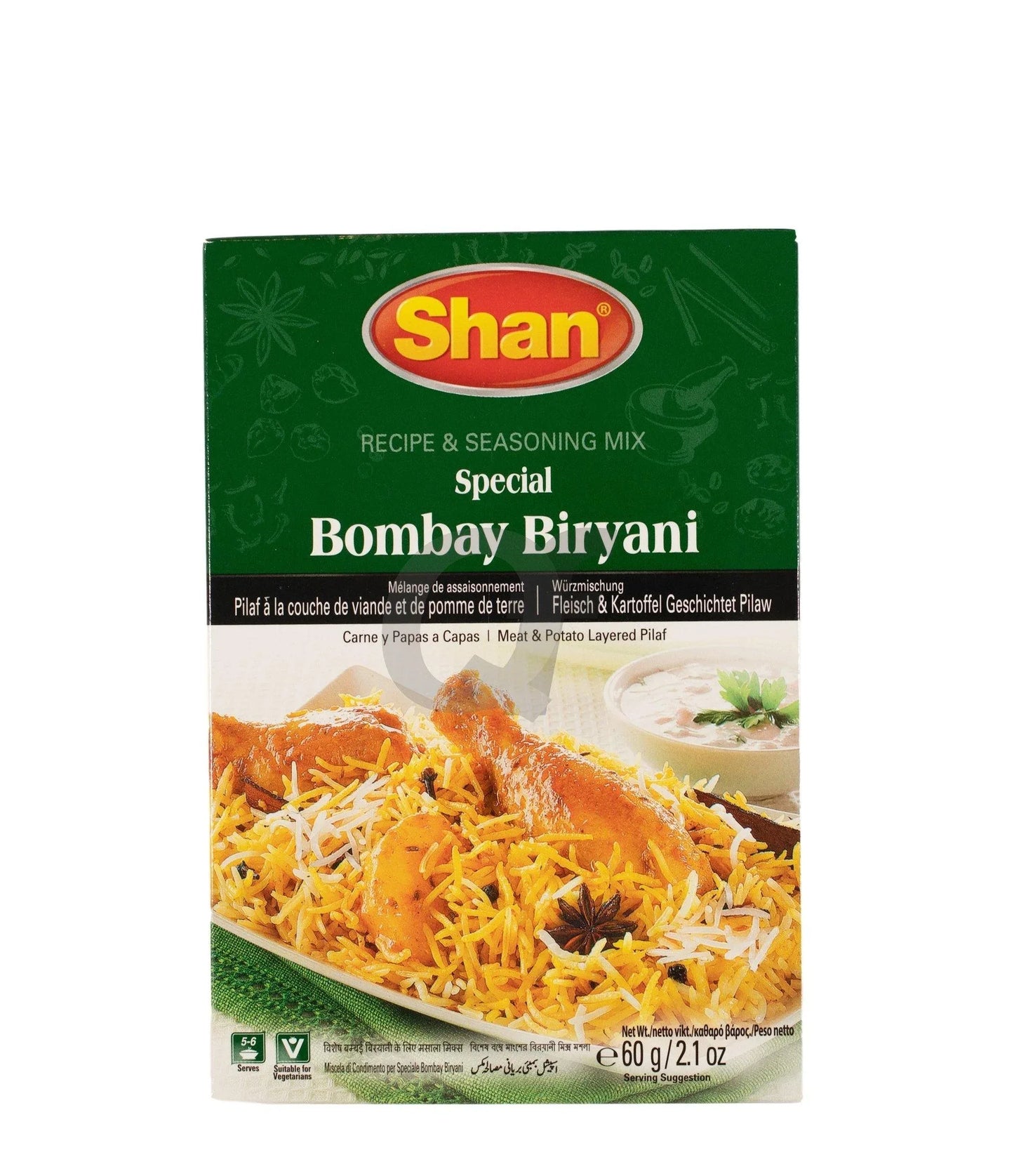 SHAN SPECIAL BOMBAY BIRYANI 60G - Kashmir Watan Foodstores
