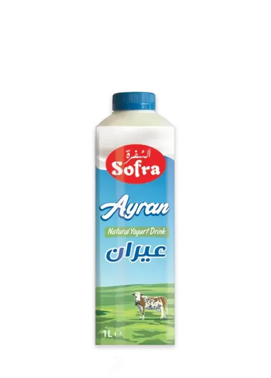 SOFRA AYRAN NATURAL YOGURT DRINK 1LTR - Kashmir Watan Foodstores