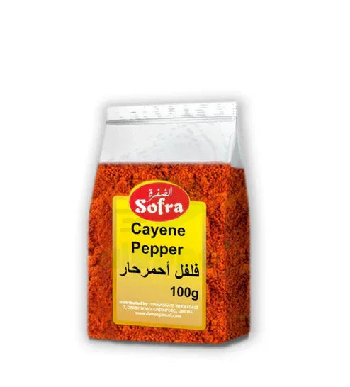 SOFRA CAYENNE PEPPER 100G - Kashmir Watan Foodstores