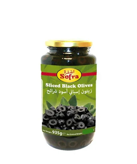 SOFRA SLICED BLACK OLIVES 935G PM£3.49 - Kashmir Watan Foodstores
