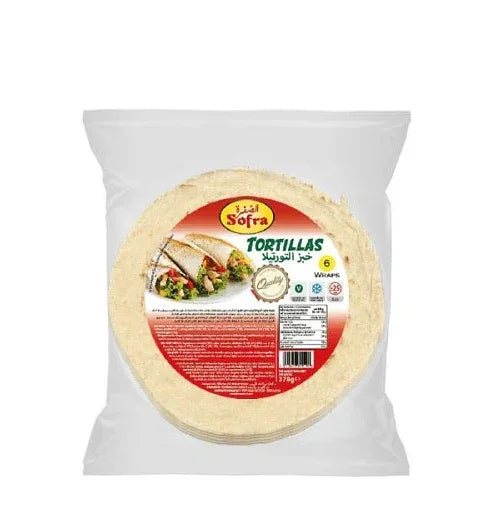 SOFRA TORTILA WRAPS 10PK 25CM 630G - Kashmir Watan Foodstores