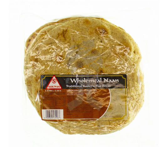 SOUNAS WHOLEMEAL NAAN 4PCS - Kashmir Watan Foodstores