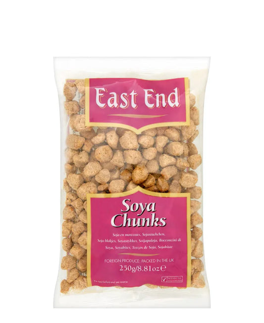 EE SOYA CHUNKS 250G - Kashmir Watan Foodstores