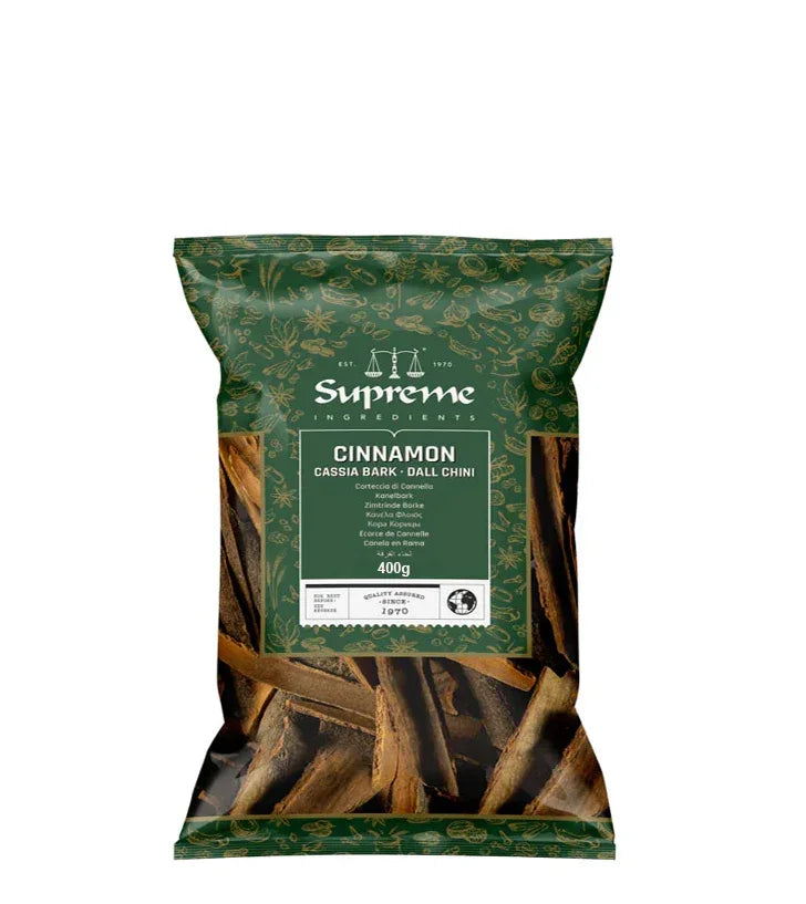 SQ CINNAMON CASSIA BARK 400G - Kashmir Watan Foodstores