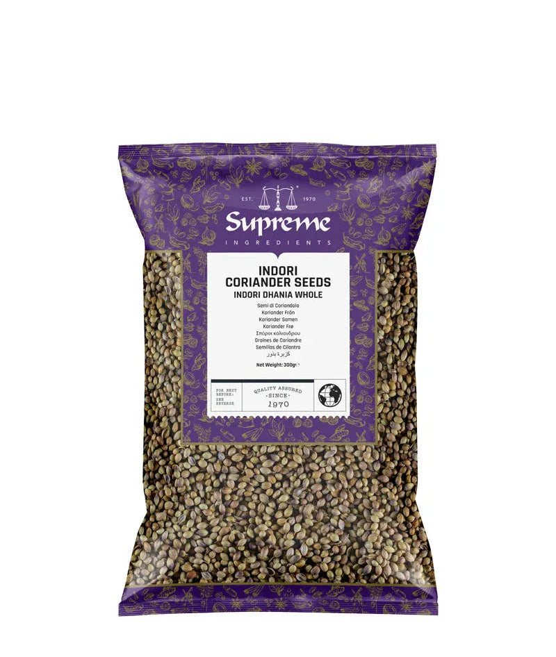 SQ INDORI DHANIA WHOLE 300G - Kashmir Watan Foodstores