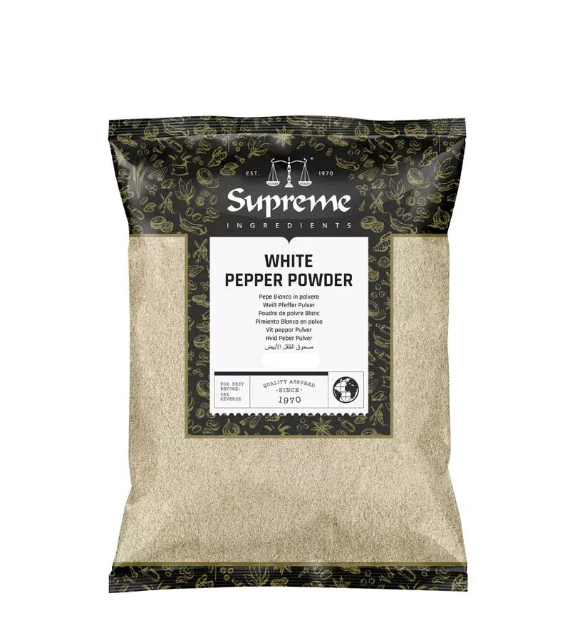 SQ WHITE PEPPER POWDER 1KG - Kashmir Watan Foodstores