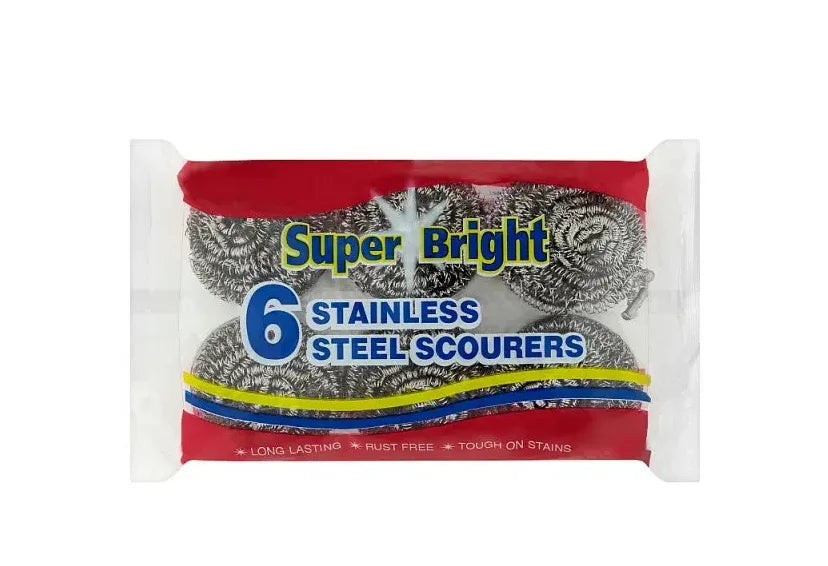 S/B STEEL SCOURERS 6PK - Kashmir Watan Foodstores