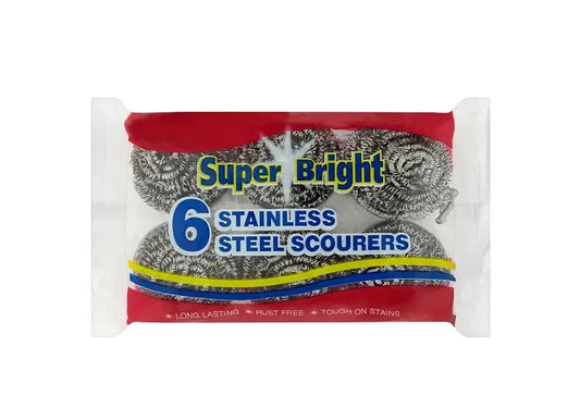 S/B STEEL SCOURERS 6PK - Kashmir Watan Foodstores
