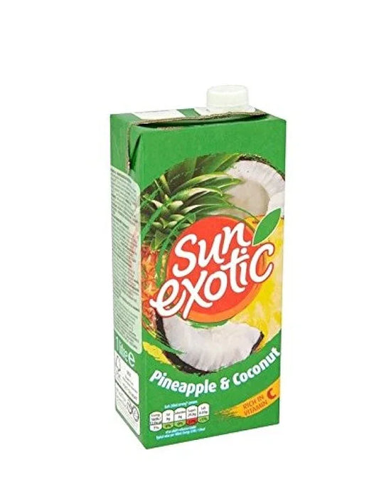 SUN EXOTIC PINEAPPLE & COCONUT 1litre PM1.39 - Kashmir Watan Foodstores