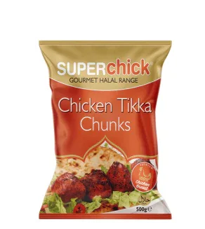 S/CHICK CHICKEN TIKKA CHUNKS 500G - Kashmir Watan Foodstores