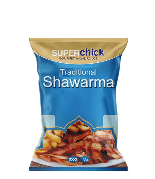 TRADTIONAL SHAWARMA 500G (SUPER CHICKEN) - Kashmir Watan Foodstores