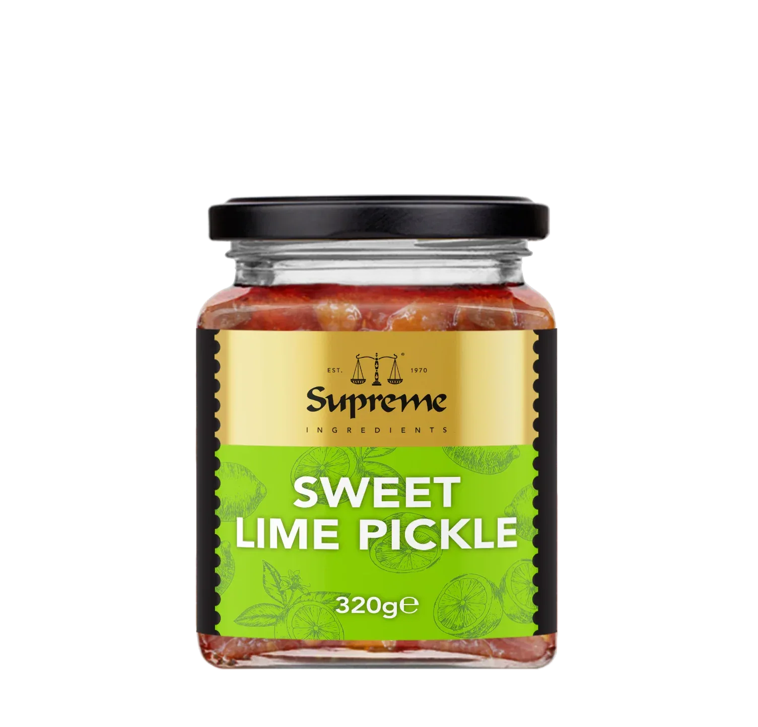 SQ SWEET LIME PICKLE 320G - Kashmir Watan Foodstores