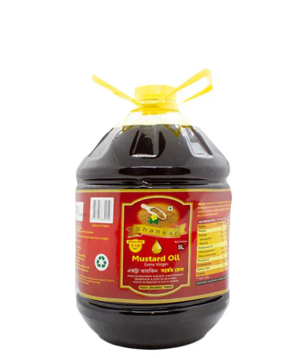 SHANKAR MUSTARD OIL 5LTR - Kashmir Watan Foodstores