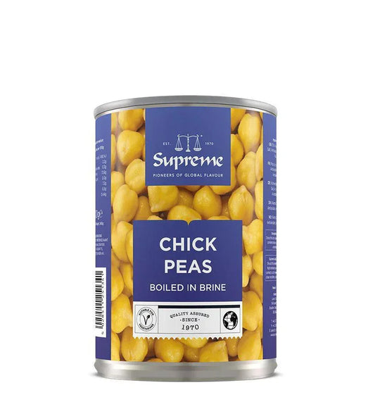 SQ CURRIED CHICKPEAS TIN 450G - Kashmir Watan Foodstores