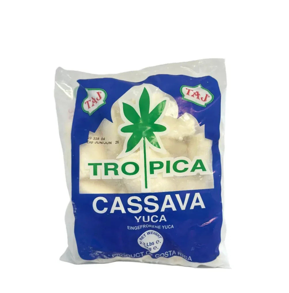 TAJ CASSAVA CHUNKS 1KG - Kashmir Watan Foodstores