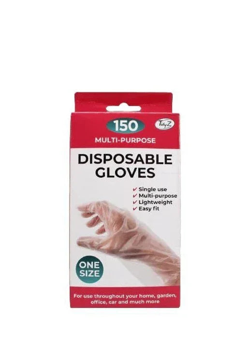 TIDYZ DISPOSABLA GLOVES 150PK - Kashmir Watan Foodstores