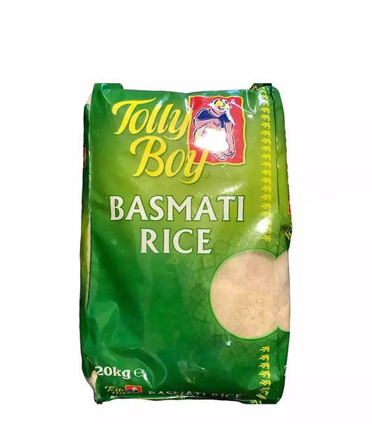 TOLLY BOY BASMATI 20KG - Kashmir Watan Foodstores