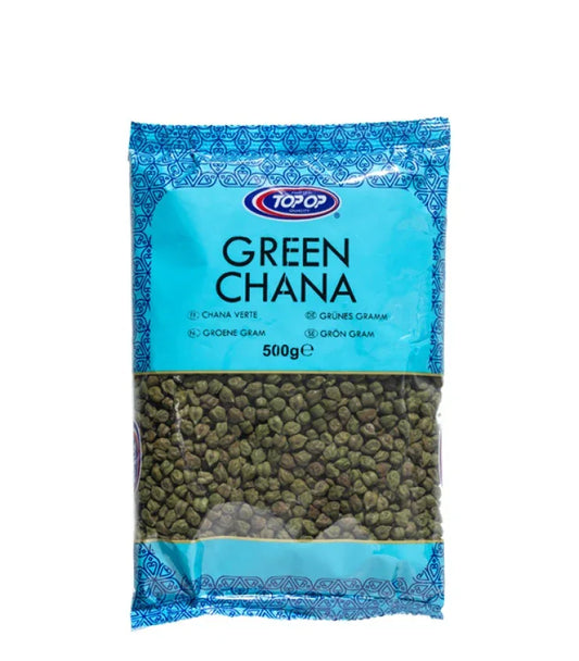 TOP OP GREEN CHANA 500g - Kashmir Watan Foodstores