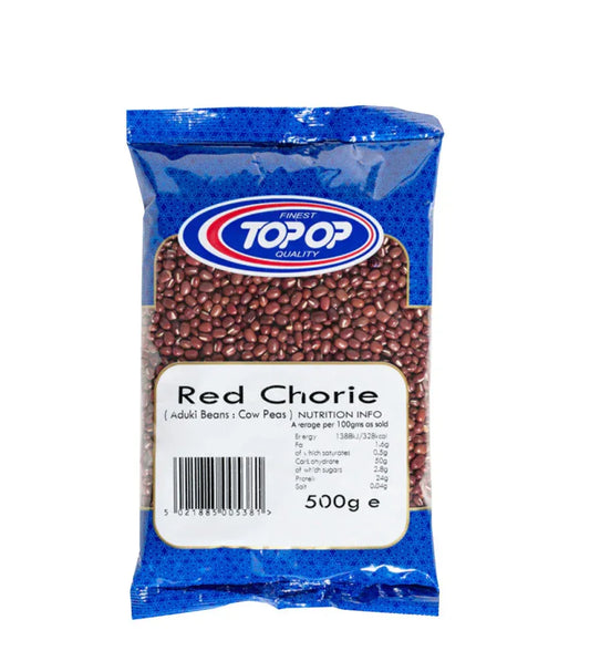 TOP OP RED CHORIE COW PEAS 500G - Kashmir Watan Foodstores