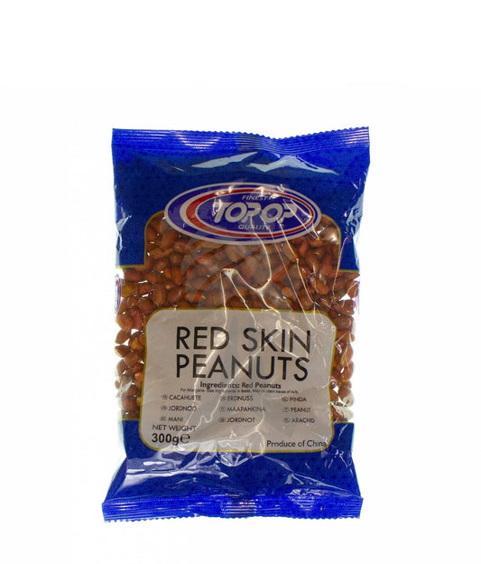 TOP OP PEANUTS RED SKIN 300G - Kashmir Watan Foodstores