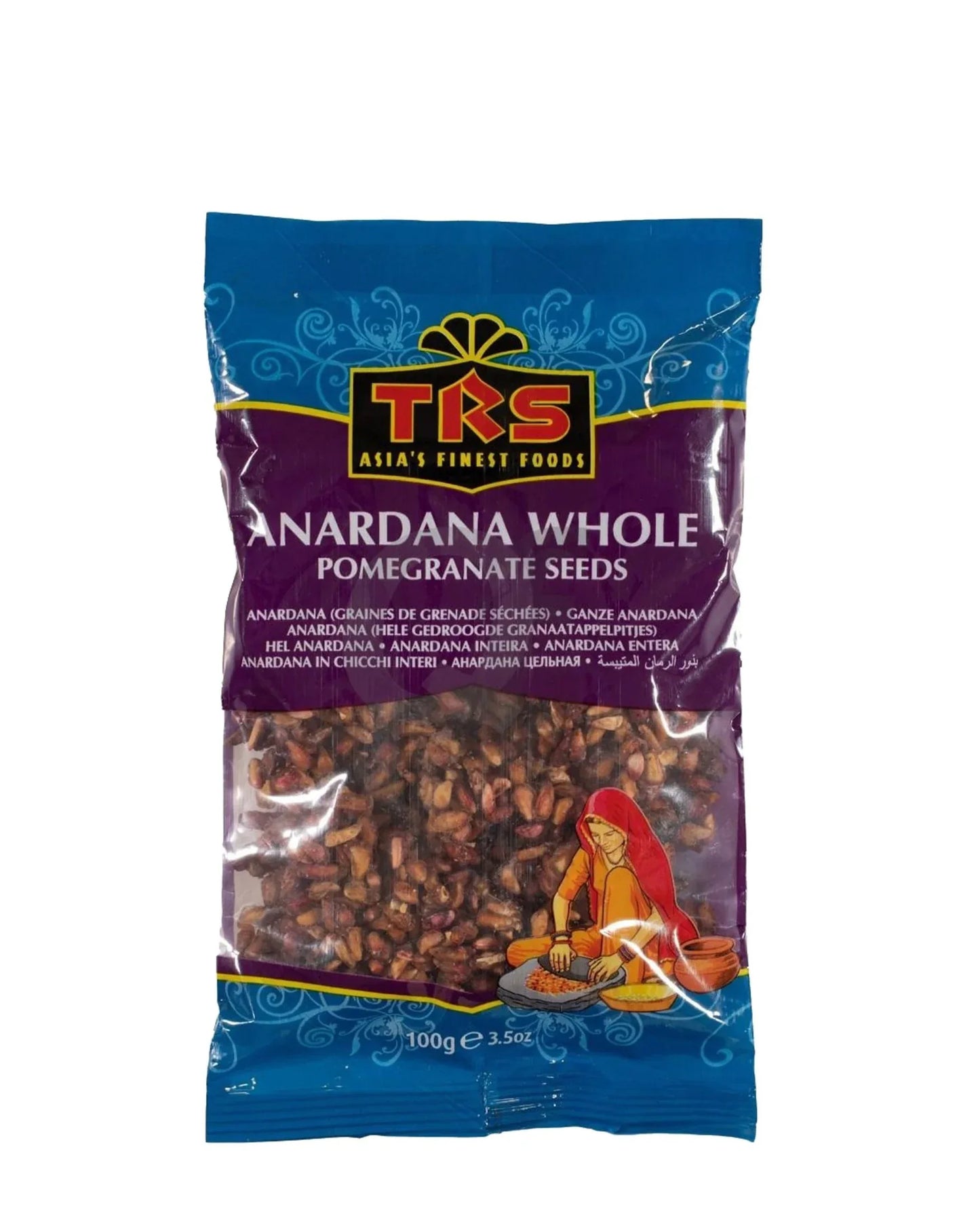 TRS ANARDANA POMEGRANATE SEEDS 100G - Kashmir Watan Foodstores