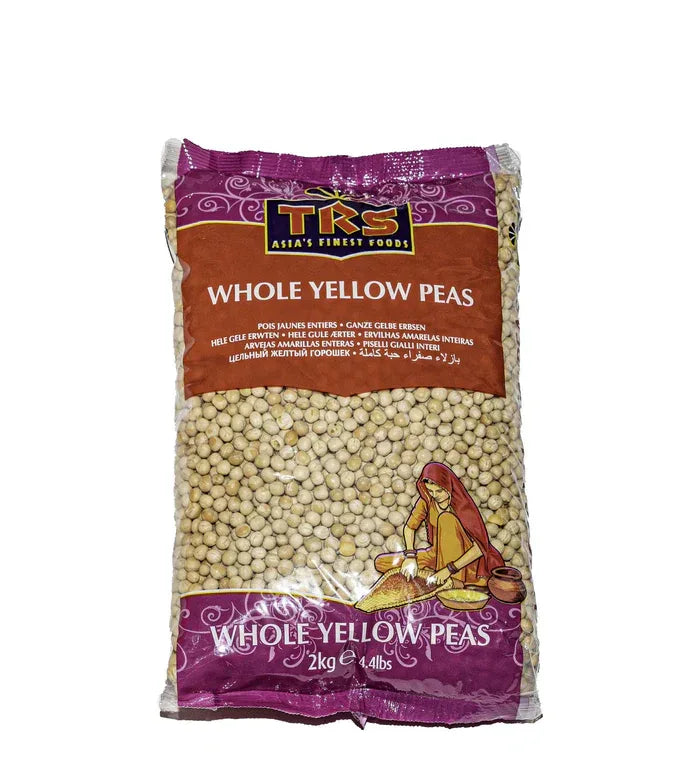 TRS WHOLE YELLOW PEAS 2KG - Kashmir Watan Foodstores