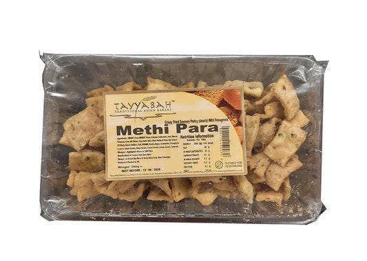 TAYYABAH METHI PARA 200G - Kashmir Watan Foodstores