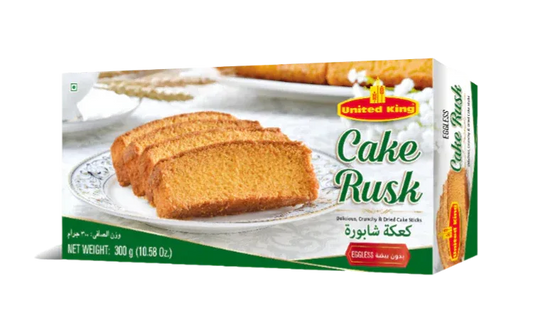 UNITED KING CAKE RUSK 300G PM£1.99 - Kashmir Watan Foodstores