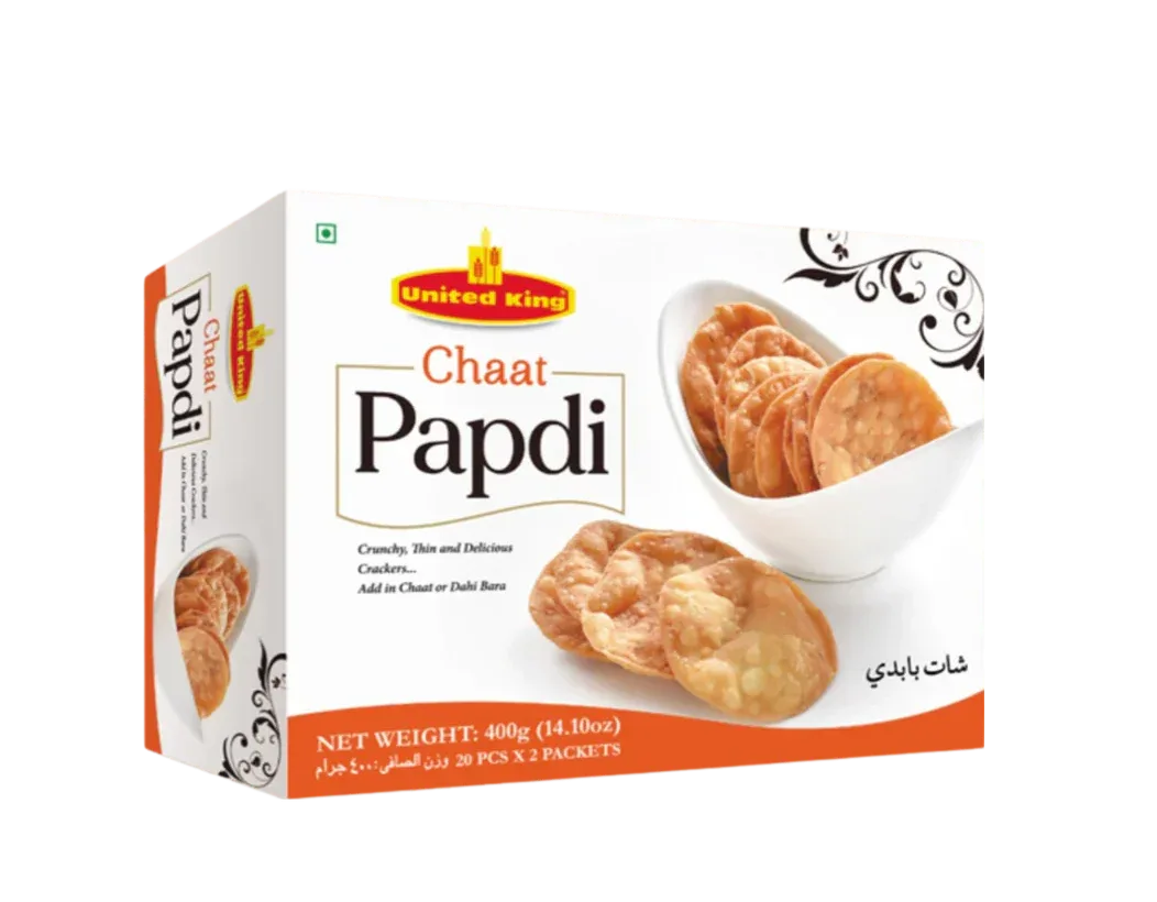 UNITED KING CHAAT PAPDI 400G - Kashmir Watan Foodstores