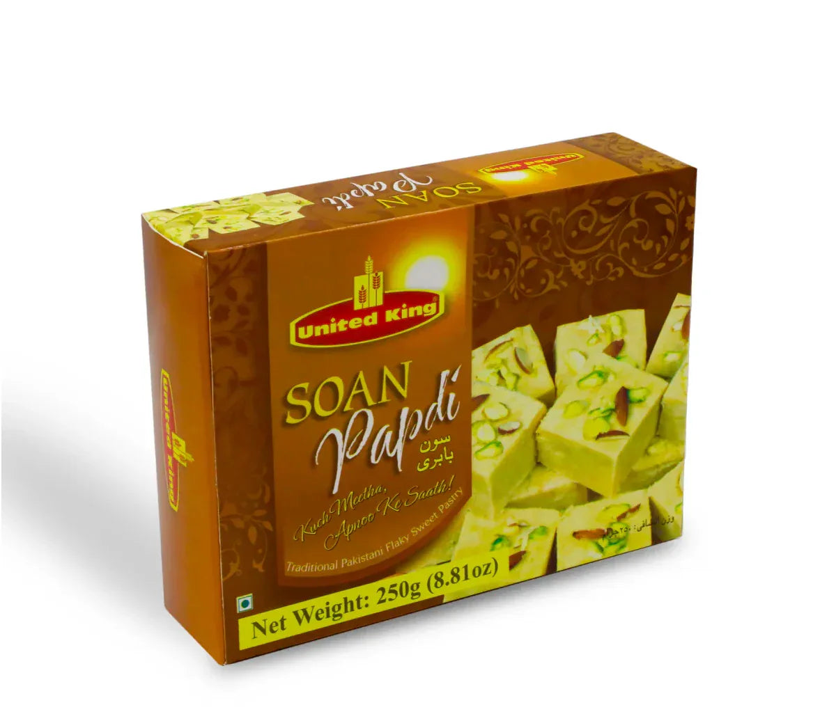 UNITED KING SOAN PAPDI 250G - Kashmir Watan Foodstores