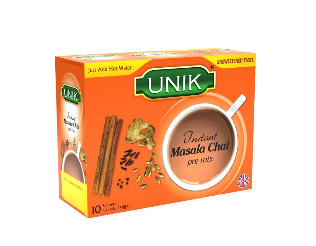 UNIK INSTANT MASALA TEA 140G 10SACHET - Kashmir Watan Foodstores