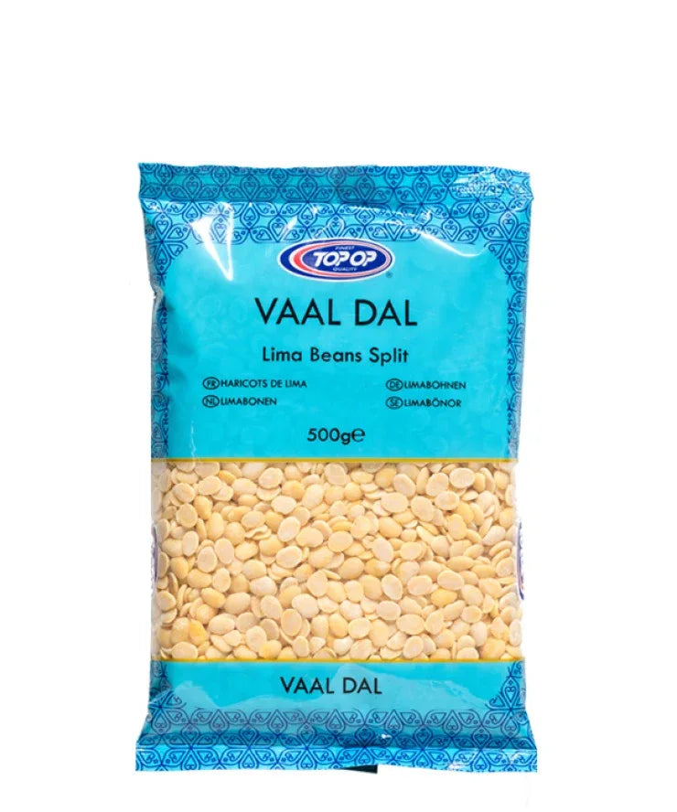 VAAL DAL LIMA BEANS 500G (TOP OP) - Kashmir Watan Foodstores