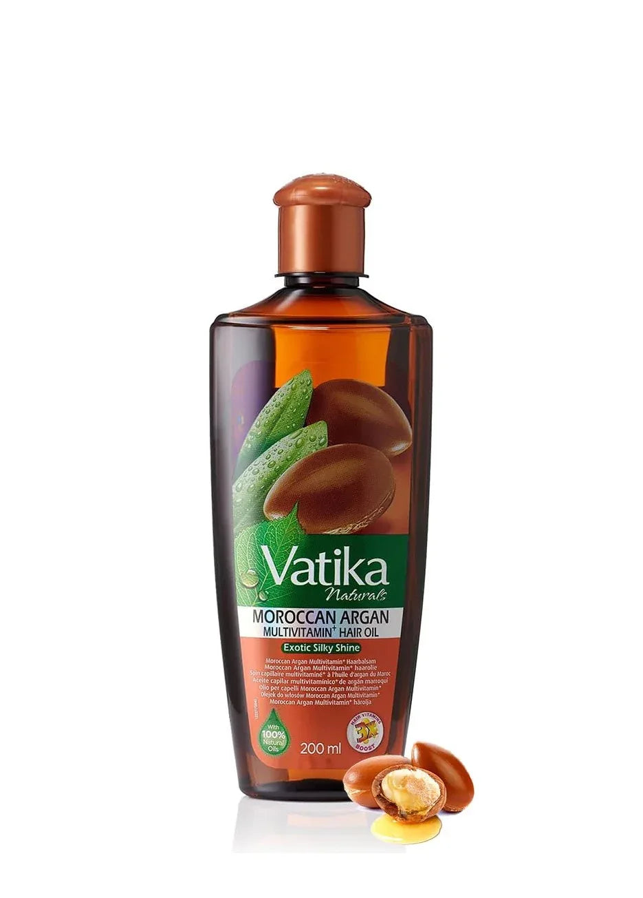 D/VATIKA ARGAN HAIR OIL 200ML - Kashmir Watan Foodstores